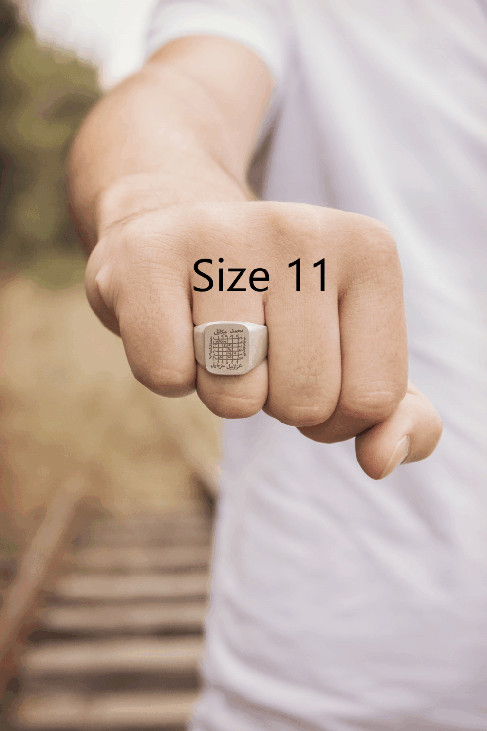 RESERVED, Two Signet Rings (Chevalier) in Sterling Silver - Image 3