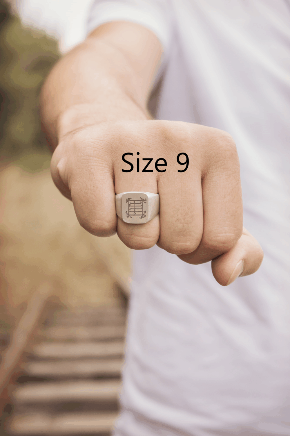 RESERVED, Two Signet Rings (Chevalier) in Sterling Silver - Image 2